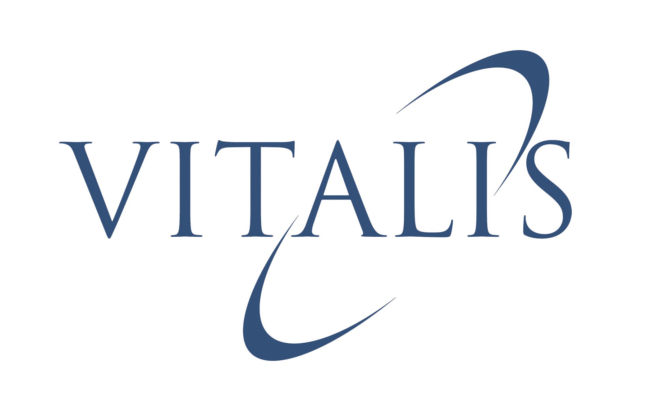 Logotype Vitalis white background